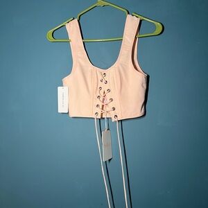 NWT Selkie Castle Pink Corset
